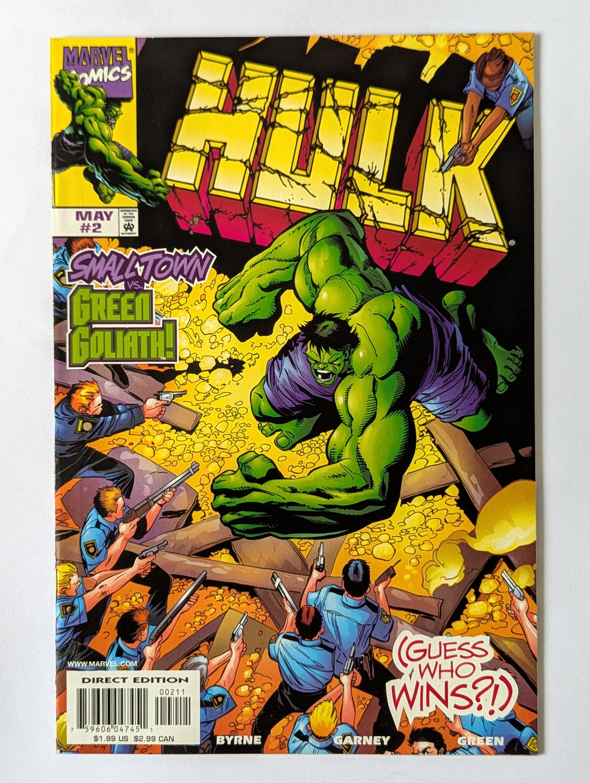 Hulk #2 Marvel Comic Book