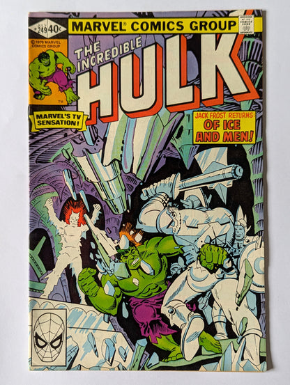 Incredible Hulk #249 Marvel Comic Book