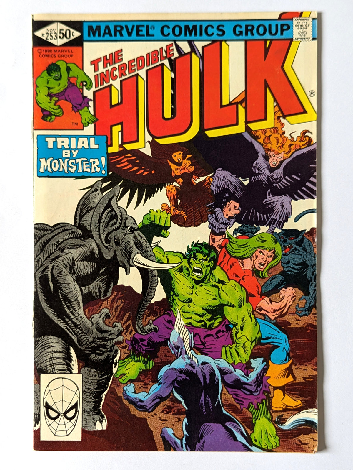 Incredible Hulk #253 Marvel Comic Book