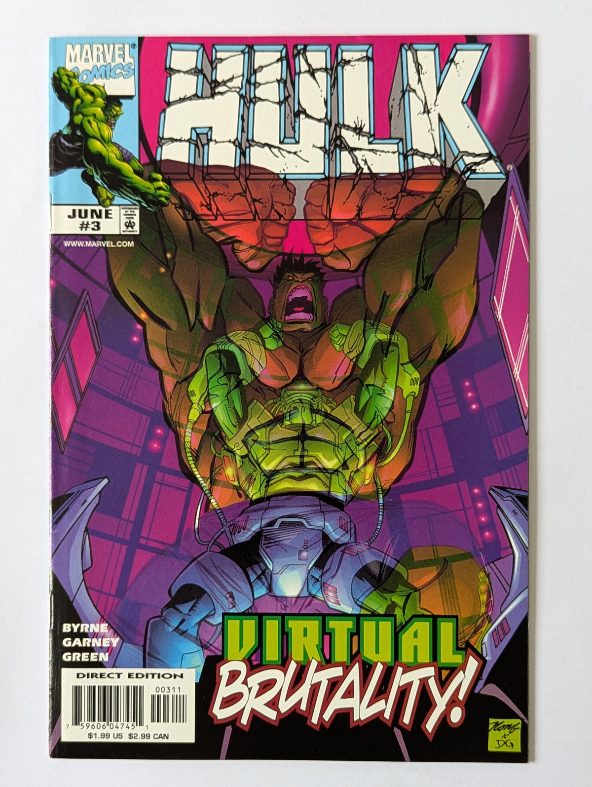 Hulk #3 Marvel Comic Book