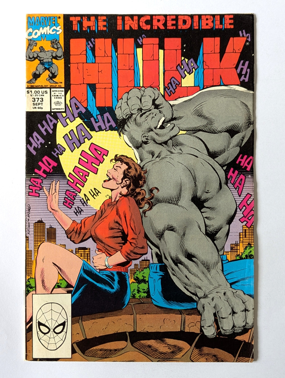 Incredible Hulk #373 Marvel Comic Book