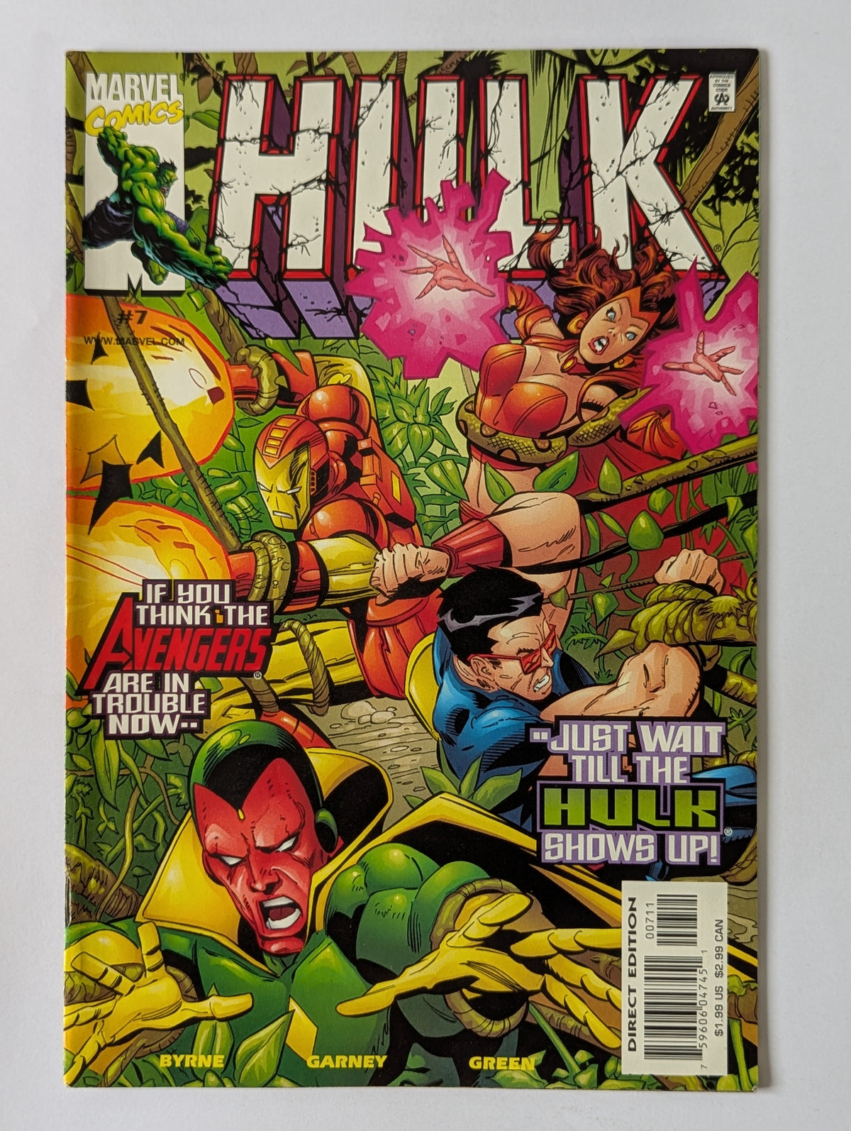 Hulk #7 Marvel Comic Book
