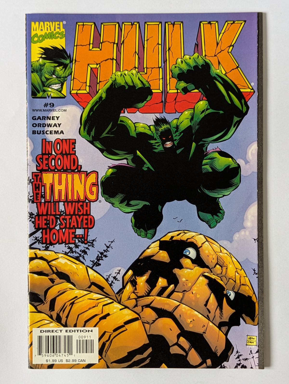 Hulk #9 Marvel Comic Book