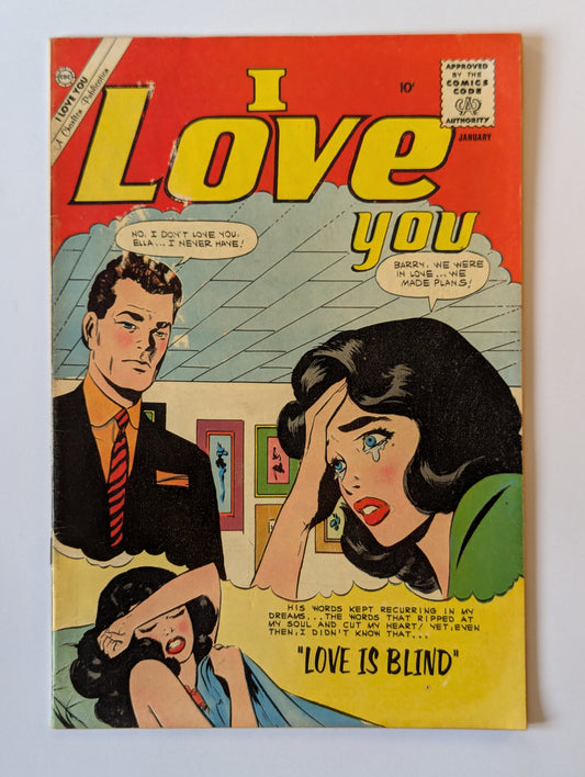 I Love You #32 Charlton Comic Book