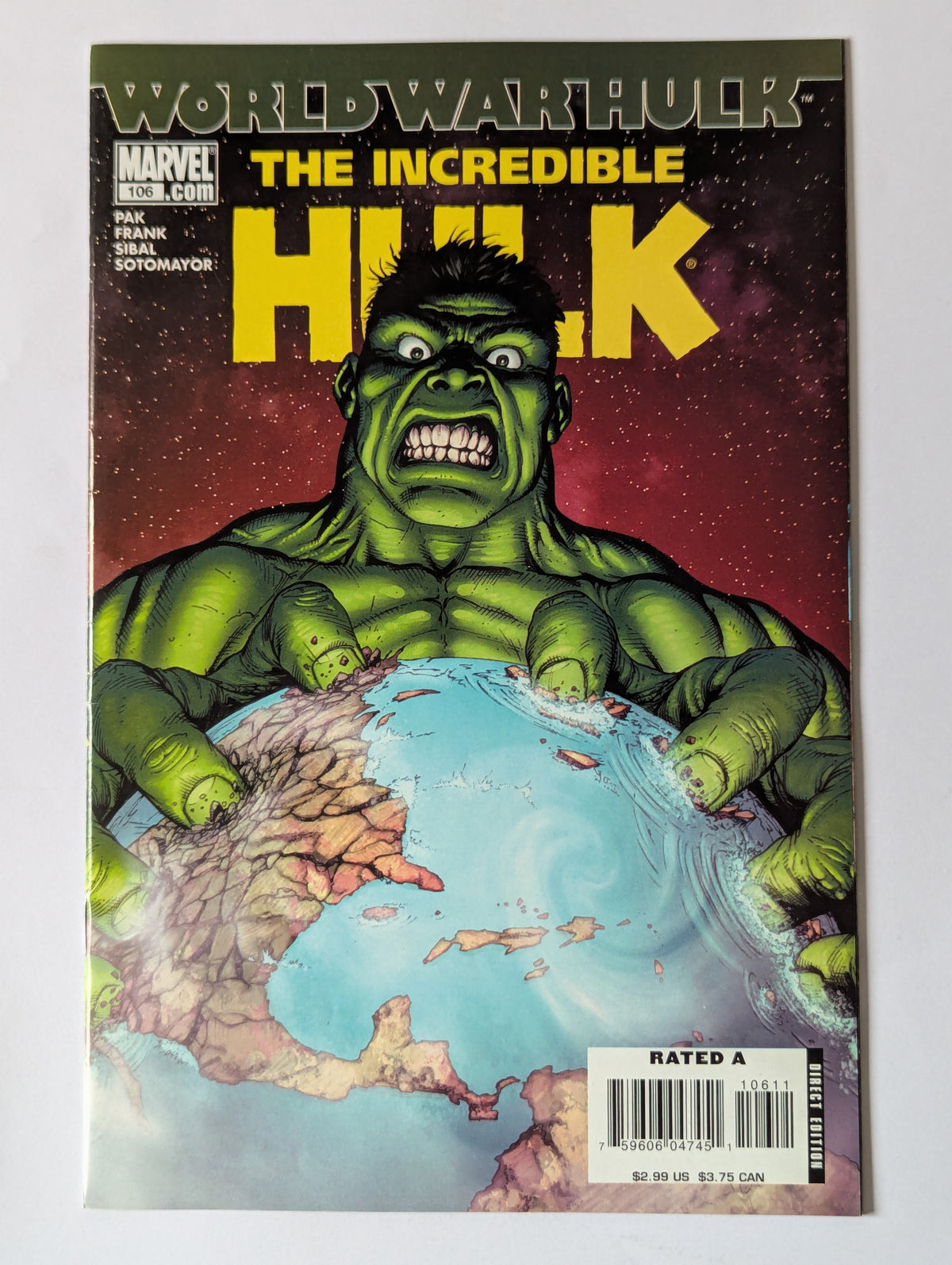 Incredible Hulk #106 Marvel Comic Book