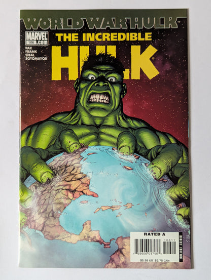 Incredible Hulk #106 Marvel Comic Book