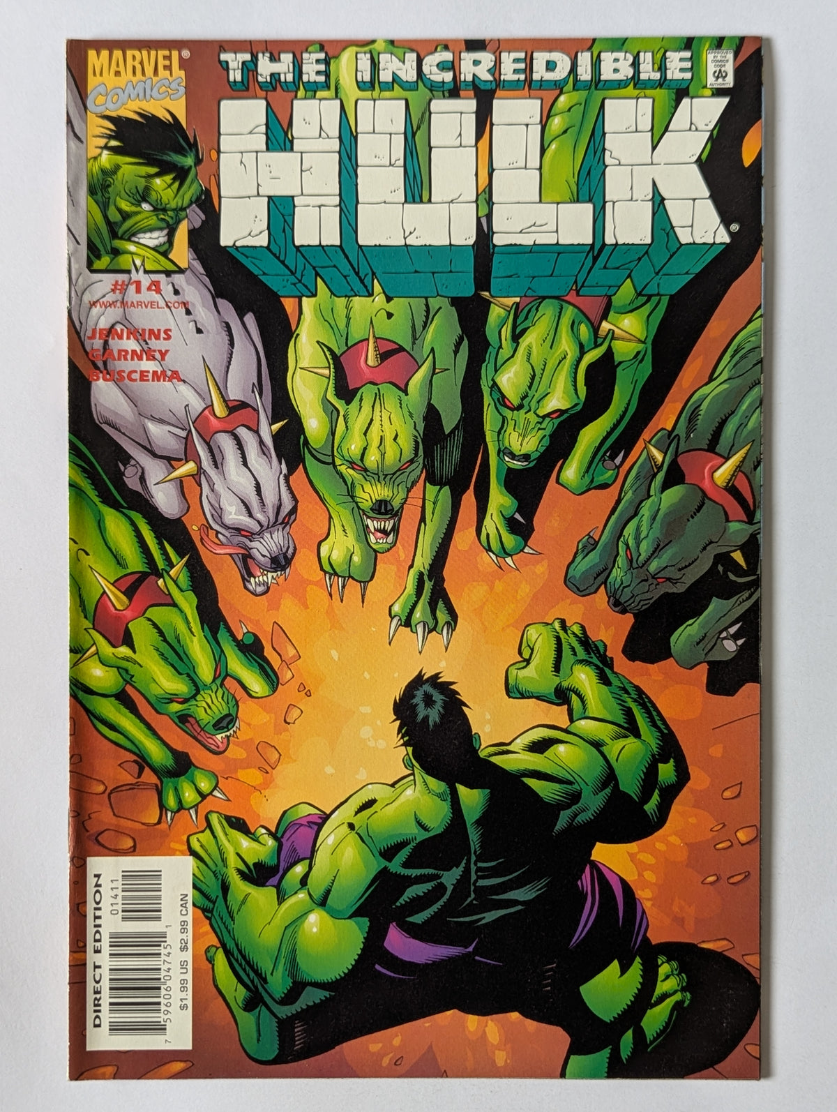 Incredible Hulk #14 Marvel Comic Book