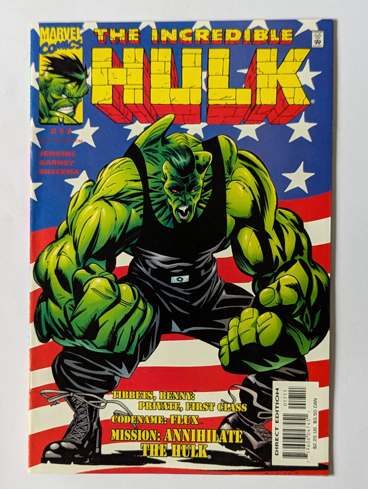 Incredible Hulk #17 Marvel Comic Book