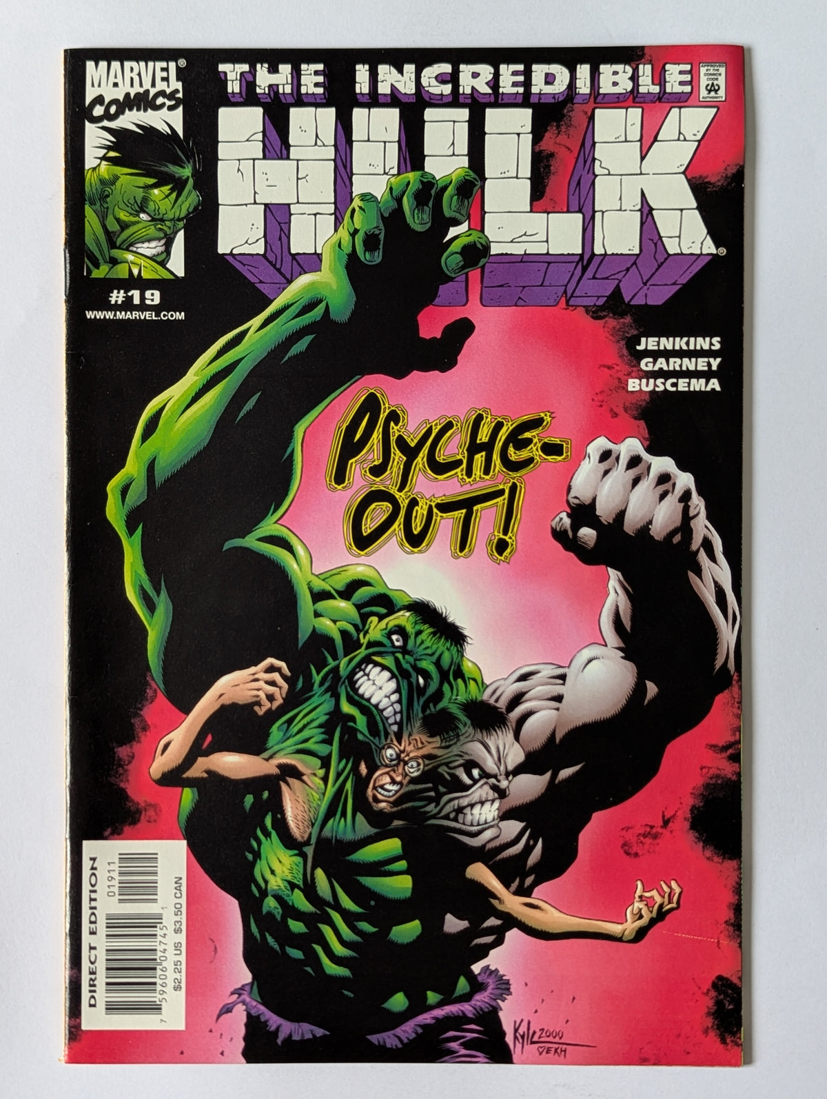 Incredible Hulk #19 Marvel Comic Book
