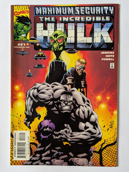 Incredible Hulk #21 Marvel Comic Book