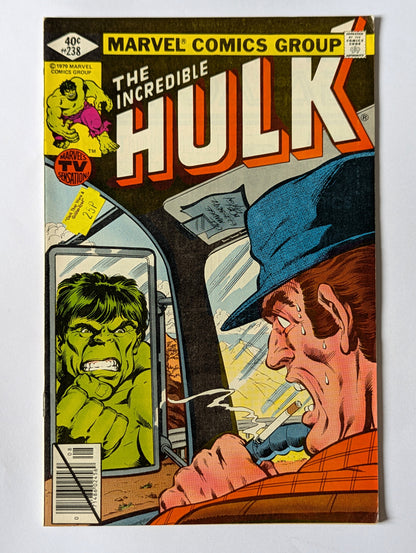 Incredible Hulk #238 Marvel Comic Book