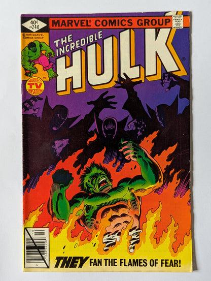 Incredible Hulk #240 Marvel Comic Book
