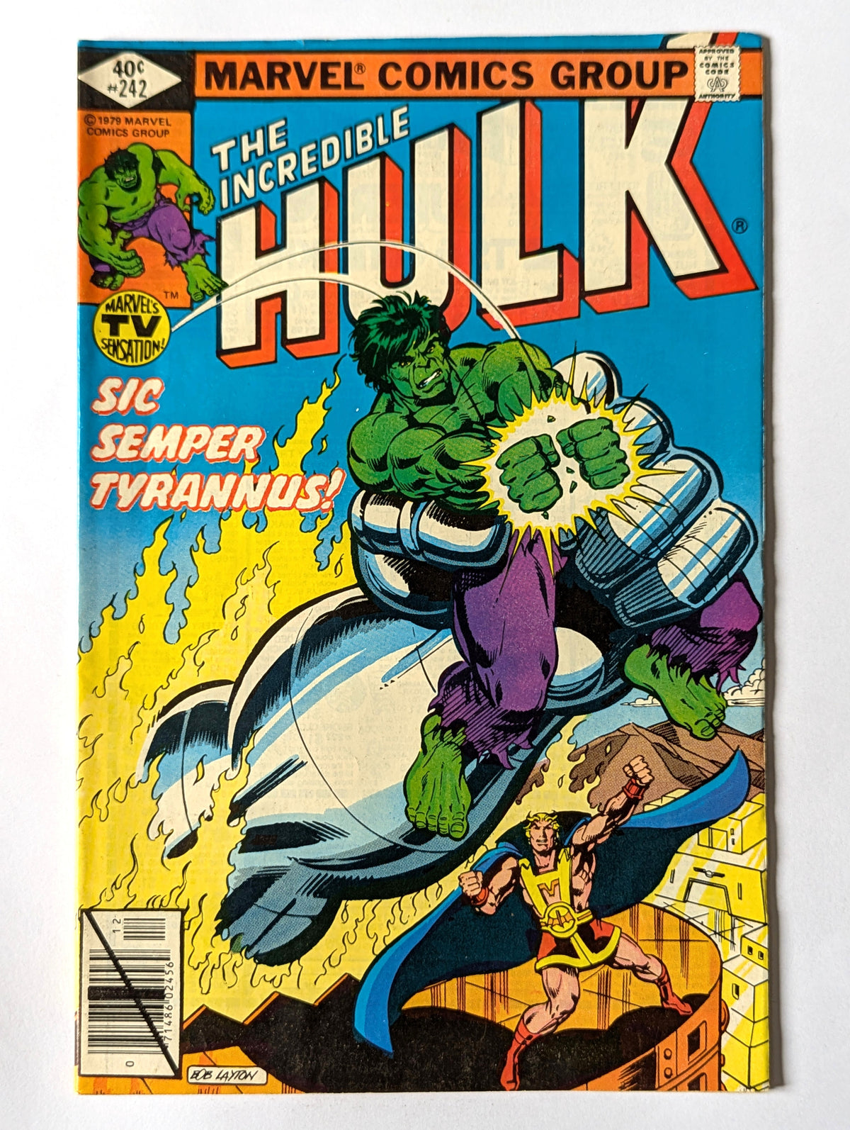 Incredible Hulk #242 Marvel Comic Book