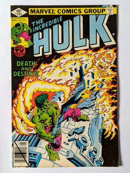 Incredible Hulk #243 Marvel Comic Book