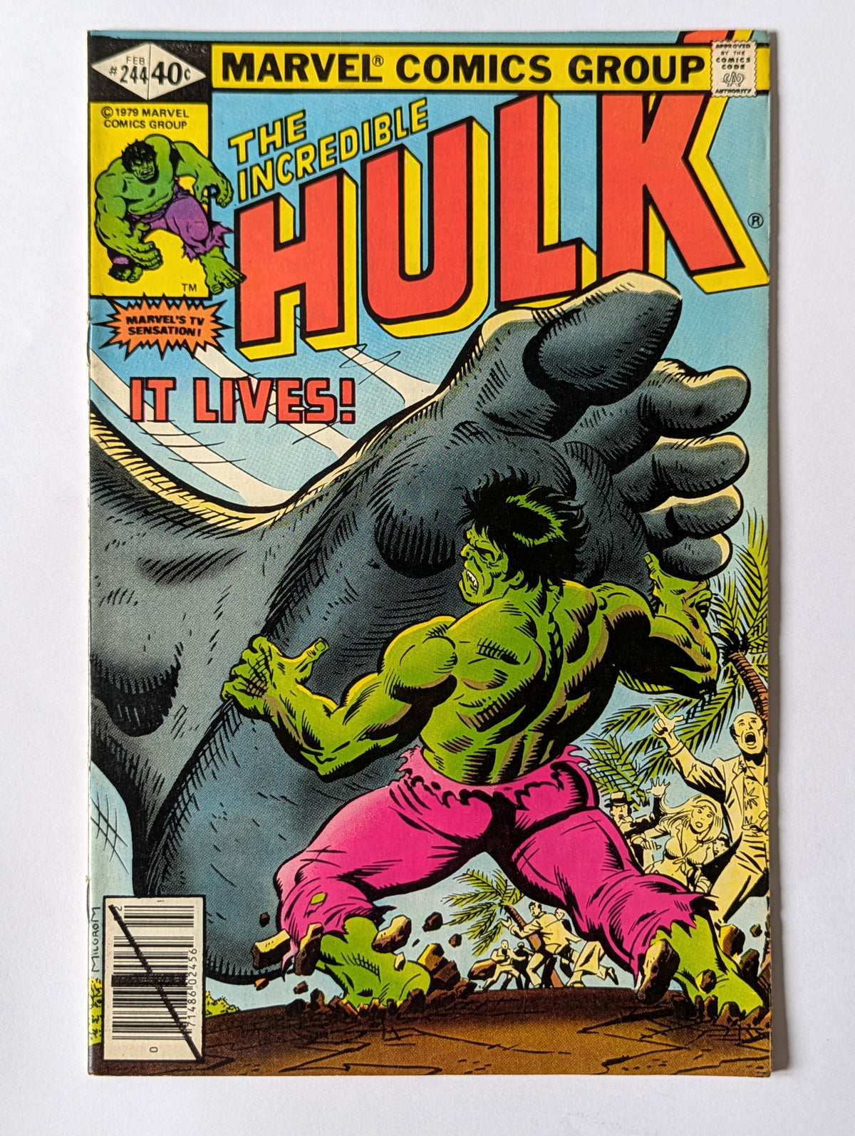Incredible Hulk #244 Marvel Comic Book