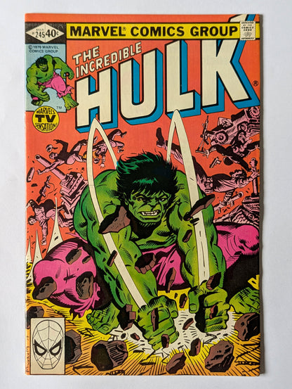 Incredible Hulk #245 Marvel Comic Book