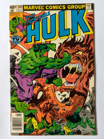 Incredible Hulk #247 Marvel Comic Book