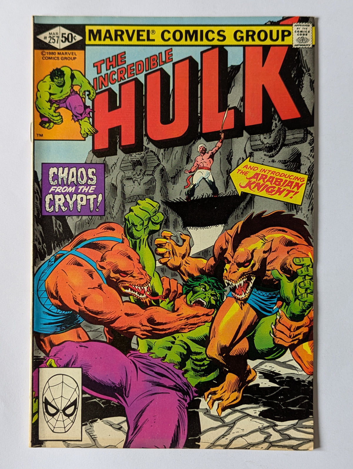 Incredible Hulk #257 Marvel Comic Book