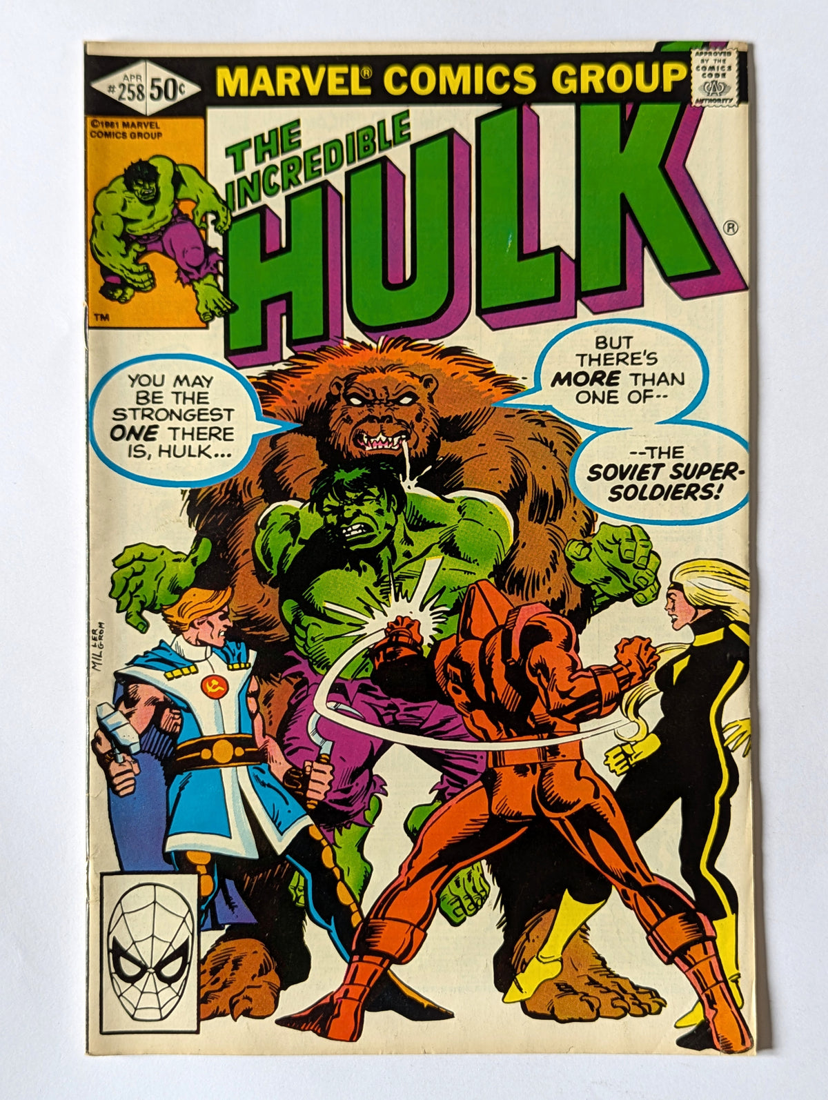 Incredible Hulk #258 Marvel Comic Book