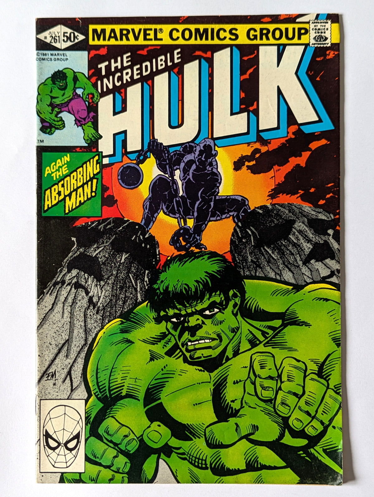 Incredible Hulk #262 Marvel Comic Book