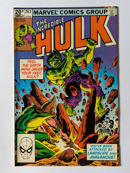 Incredible Hulk #263 Marvel Comic Book