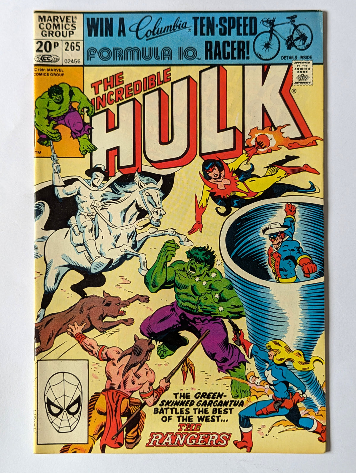 Incredible Hulk #265 Marvel Comic Book