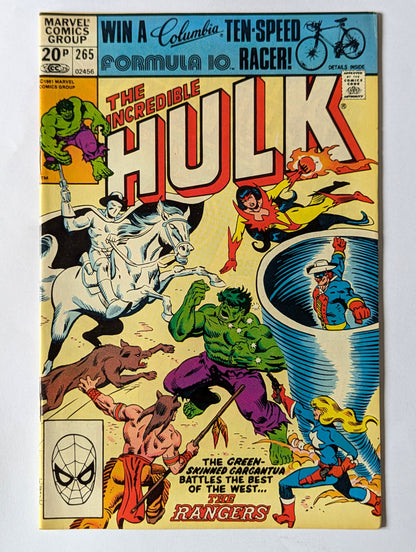 Incredible Hulk #265 Marvel Comic Book