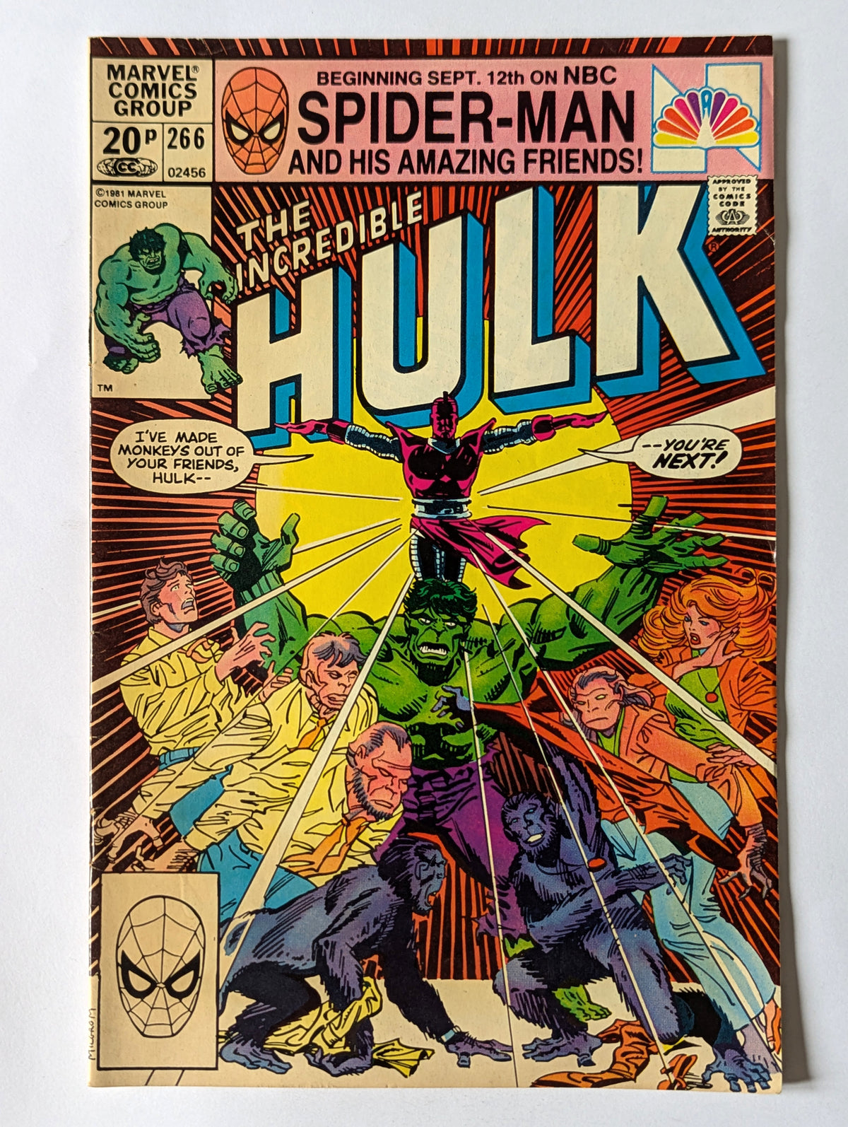 Incredible Hulk #266 Marvel Comic Book
