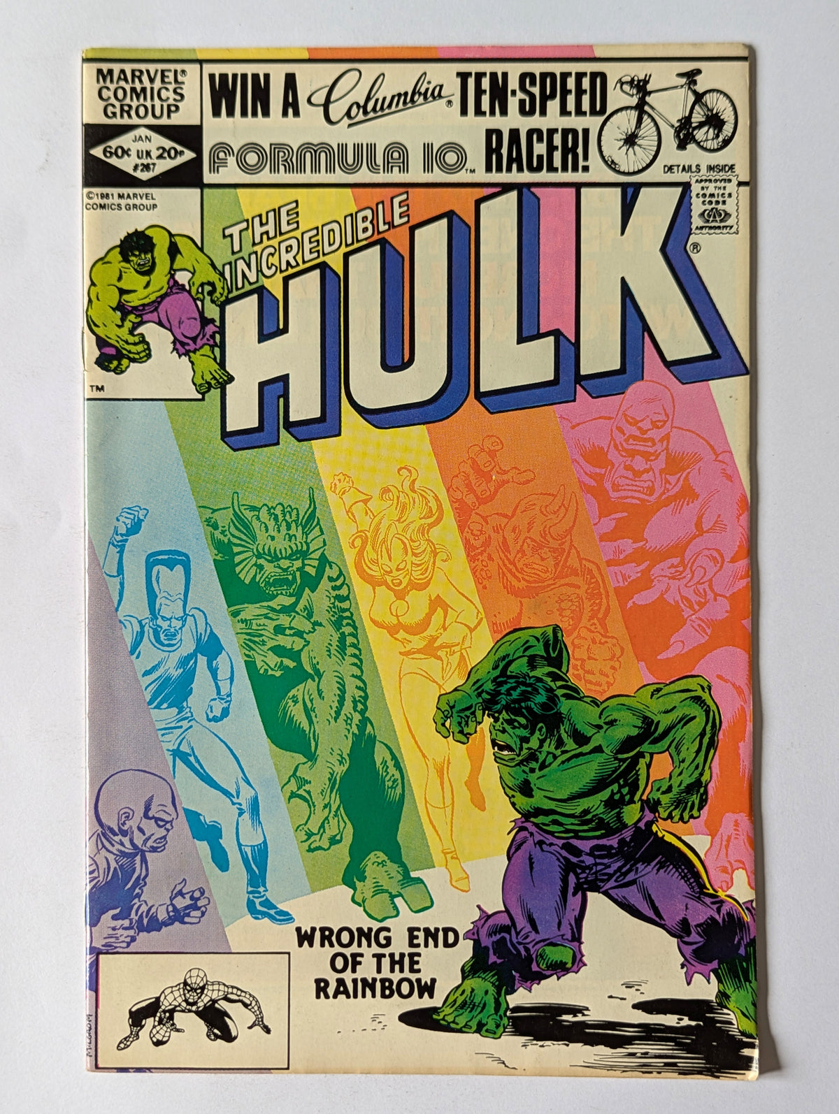 Incredible Hulk #267 Marvel Comic Book