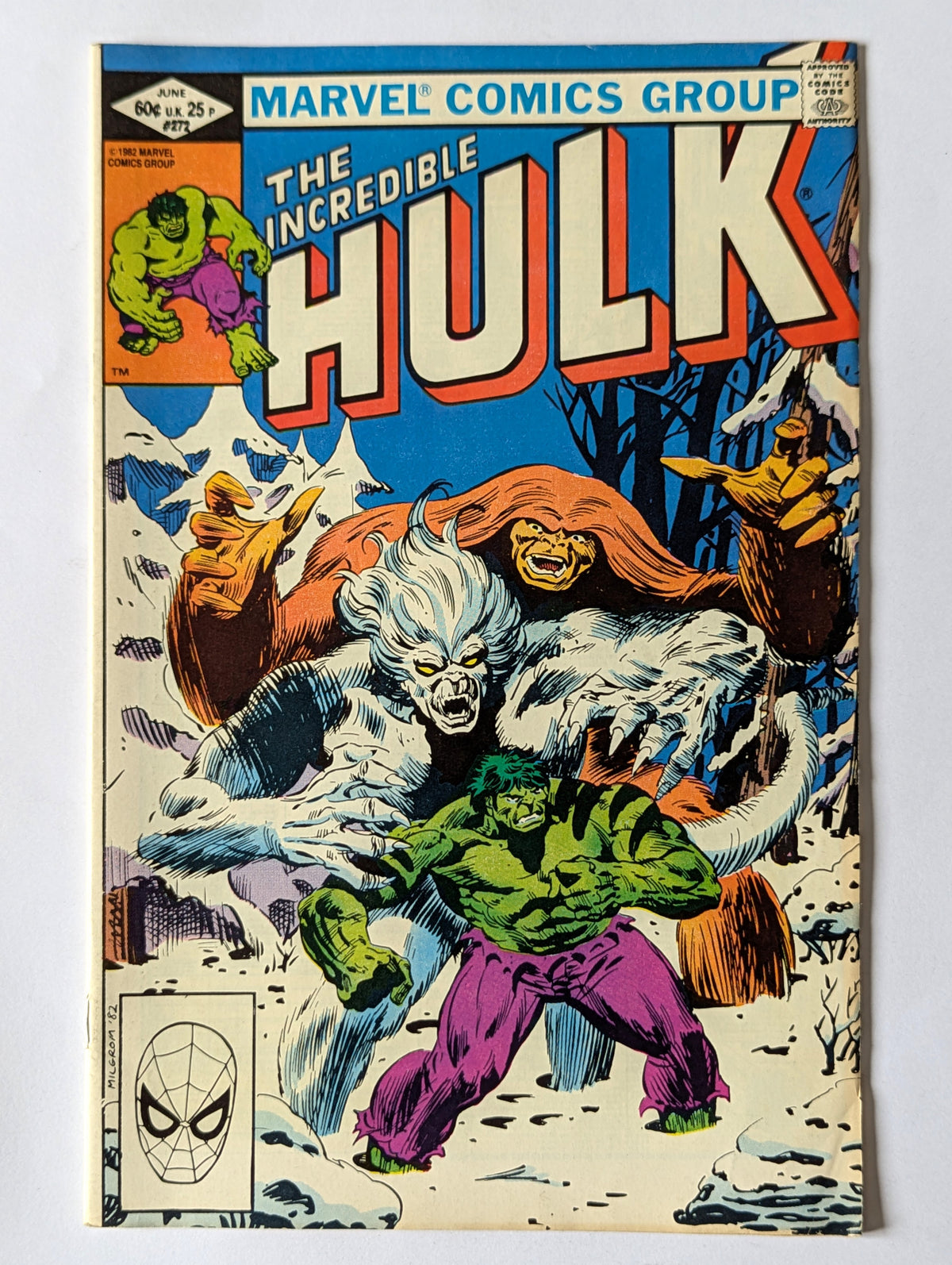 Incredible Hulk #272 Marvel Comic Book