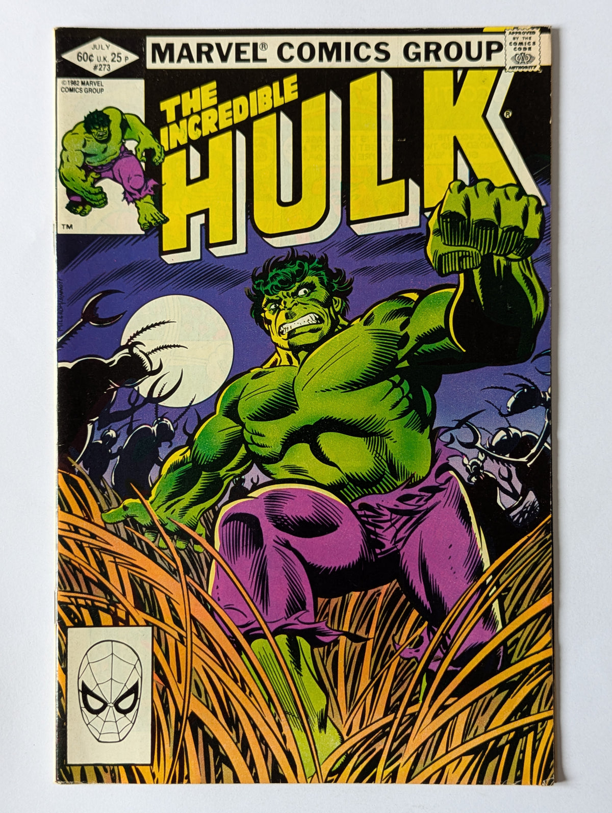 Incredible Hulk #273 Marvel Comic Book