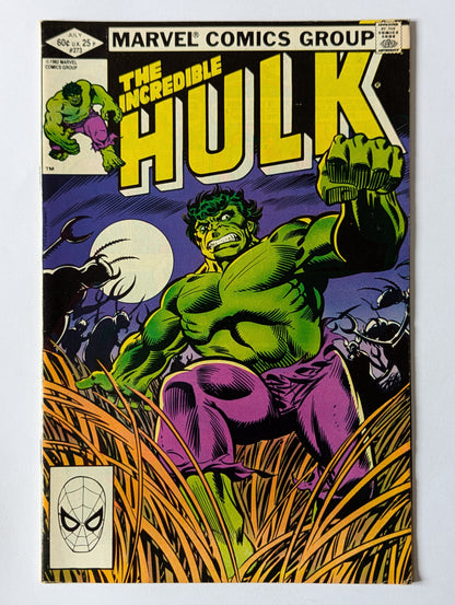 Incredible Hulk #273 Marvel Comic Book
