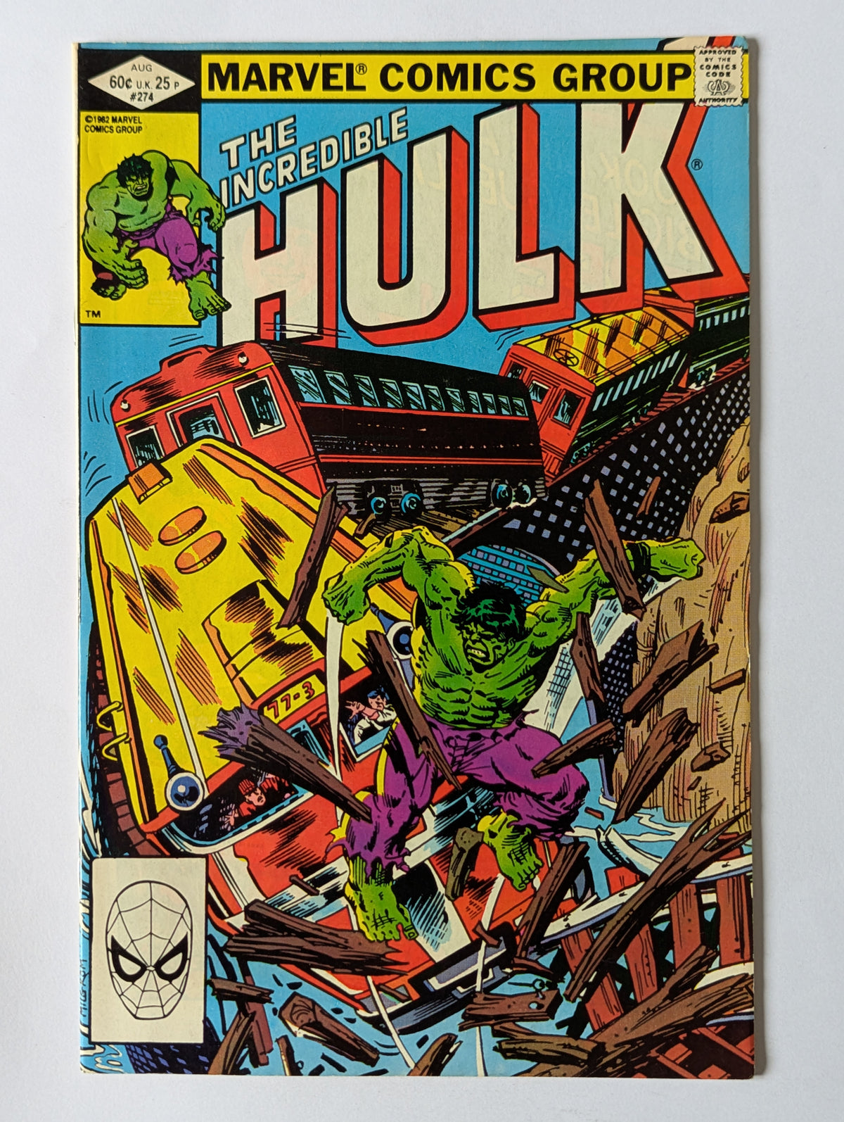 Incredible Hulk #274 Marvel Comic Book