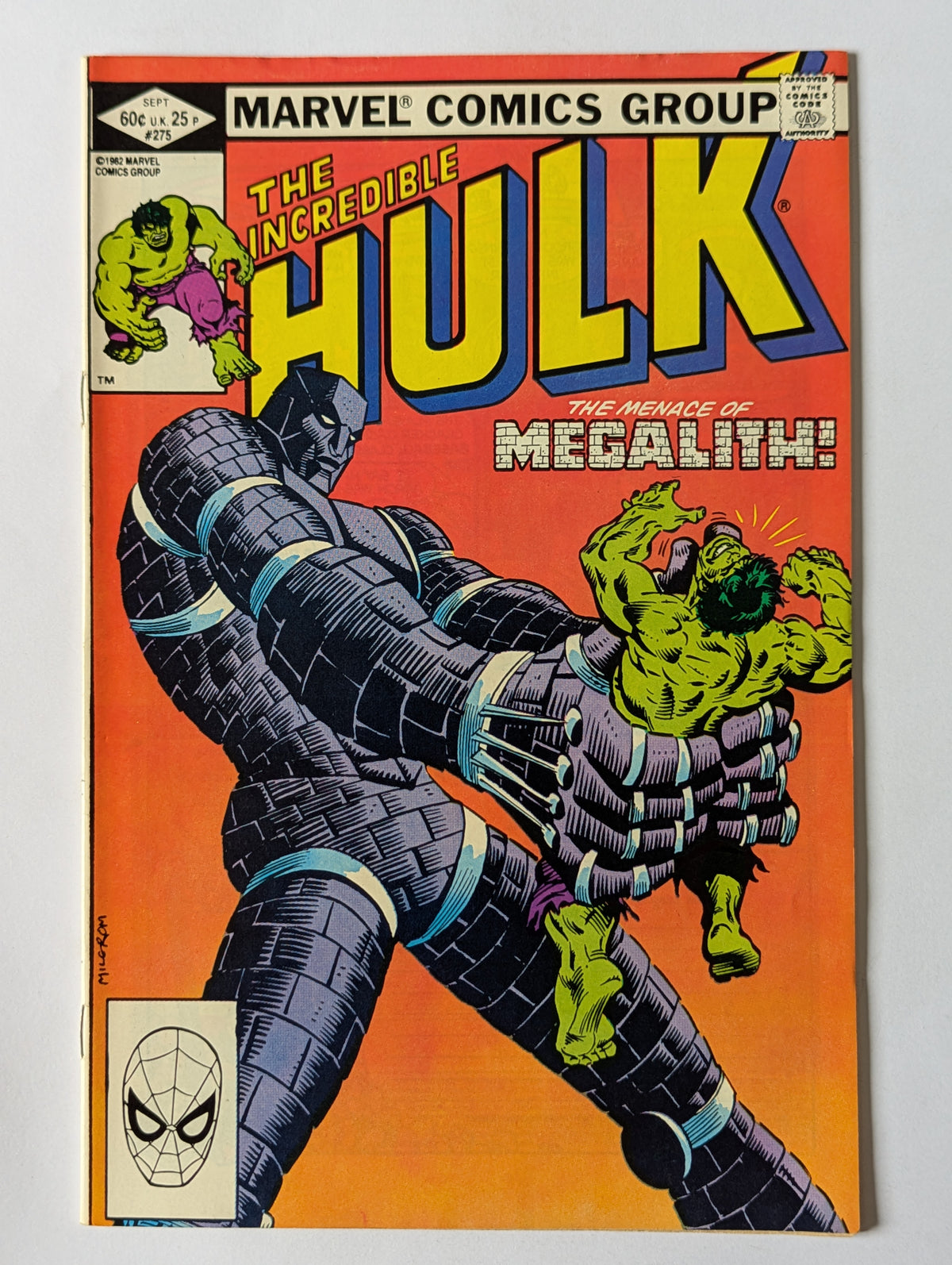 Incredible Hulk #275 Marvel Comic Book