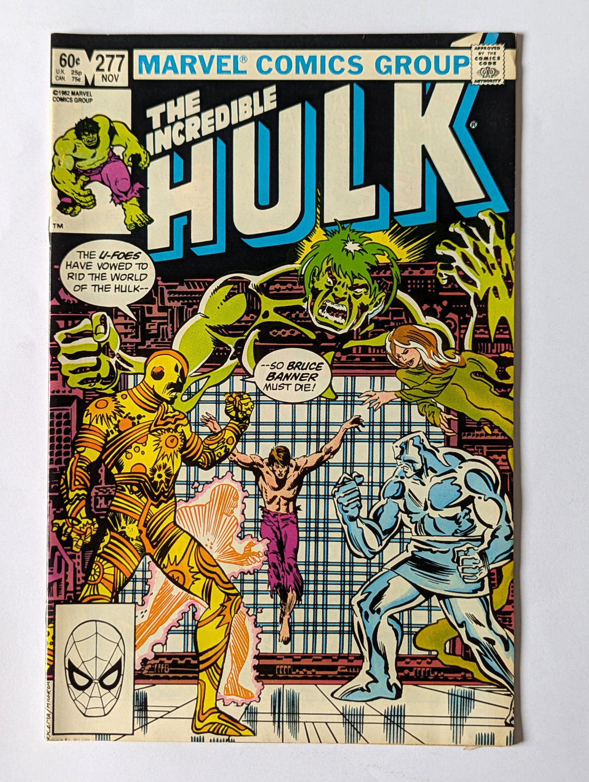 Incredible Hulk #277 Marvel Comic Book