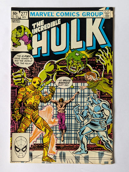 Incredible Hulk #277 Marvel Comic Book