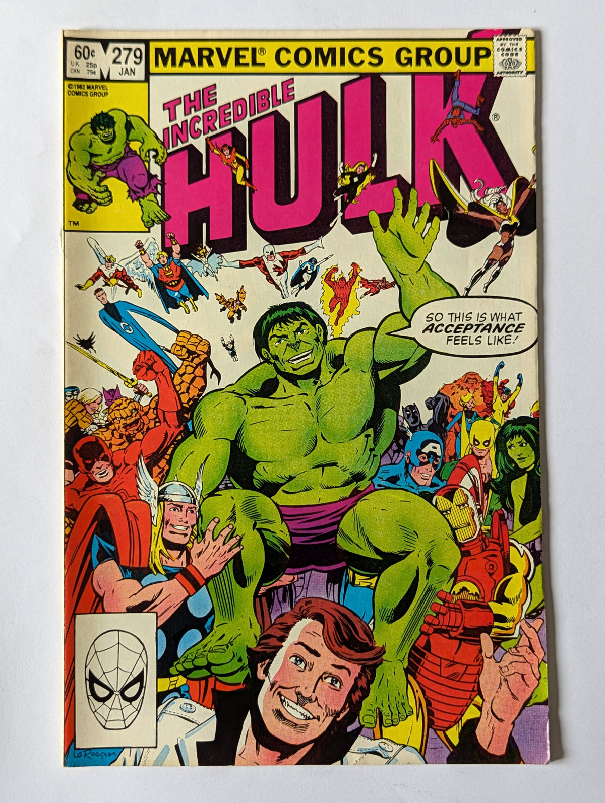 Incredible Hulk #279 Marvel Comic Book