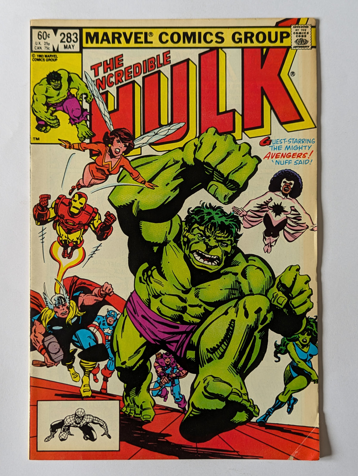 Incredible Hulk #283 Marvel Comic Book