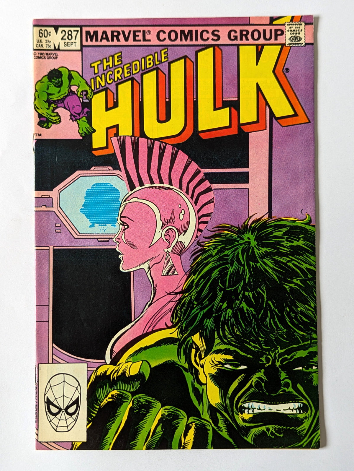 Incredible Hulk #287 Marvel Comic Book