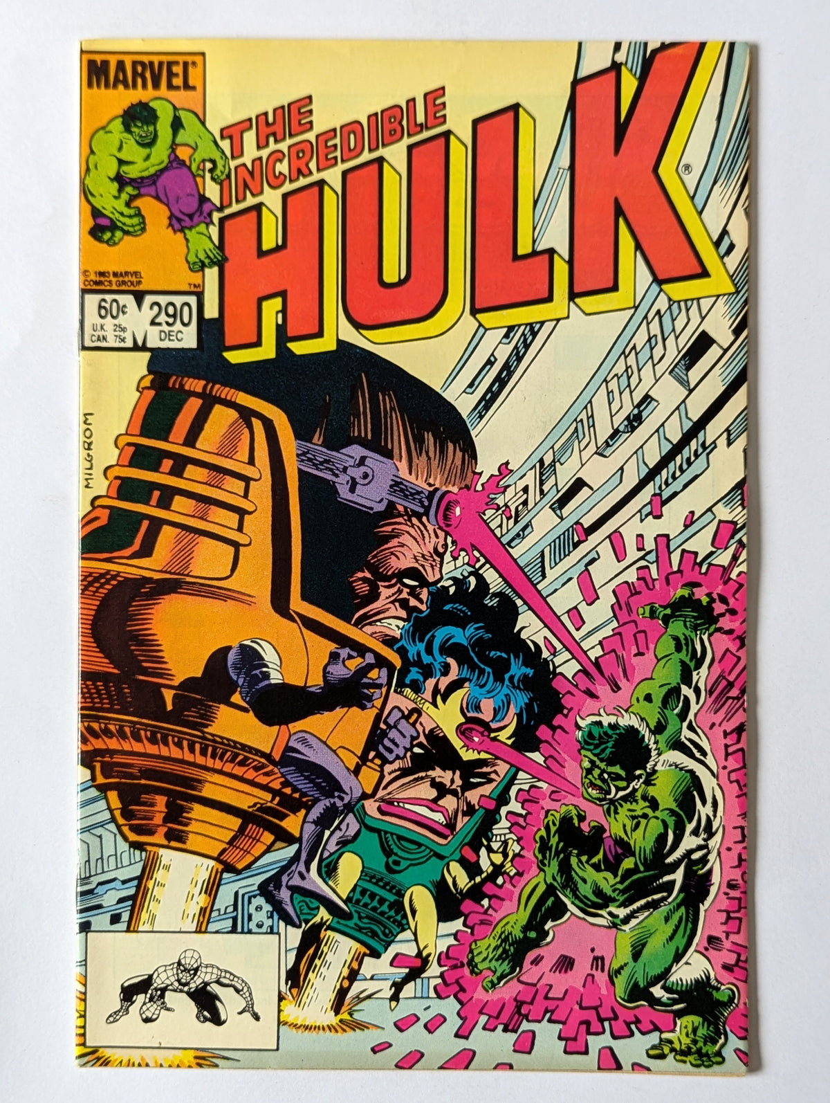 Incredible Hulk #290 Marvel Comic Book