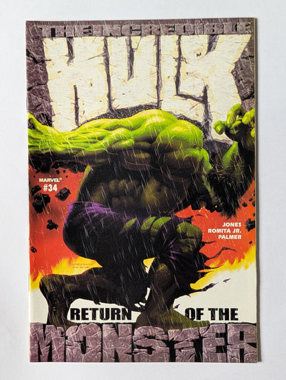 Incredible Hulk #34 Marvel Comic Book