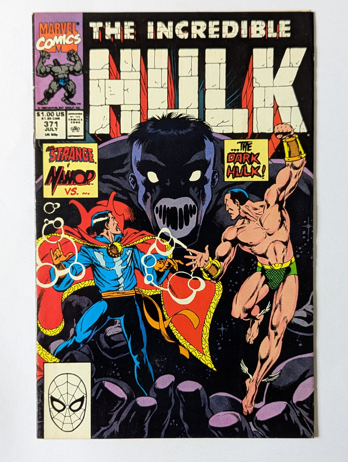 Incredible Hulk #371 Marvel Comic Book