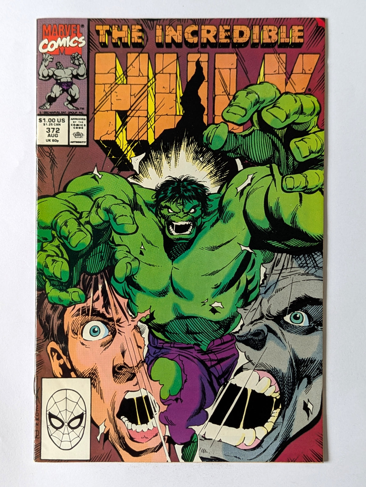 Incredible Hulk #372 Marvel Comic Book
