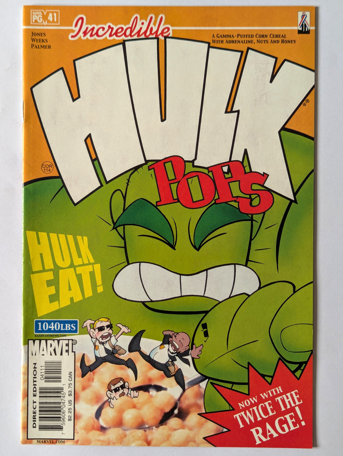 Incredible Hulk #41 Marvel Comic Book