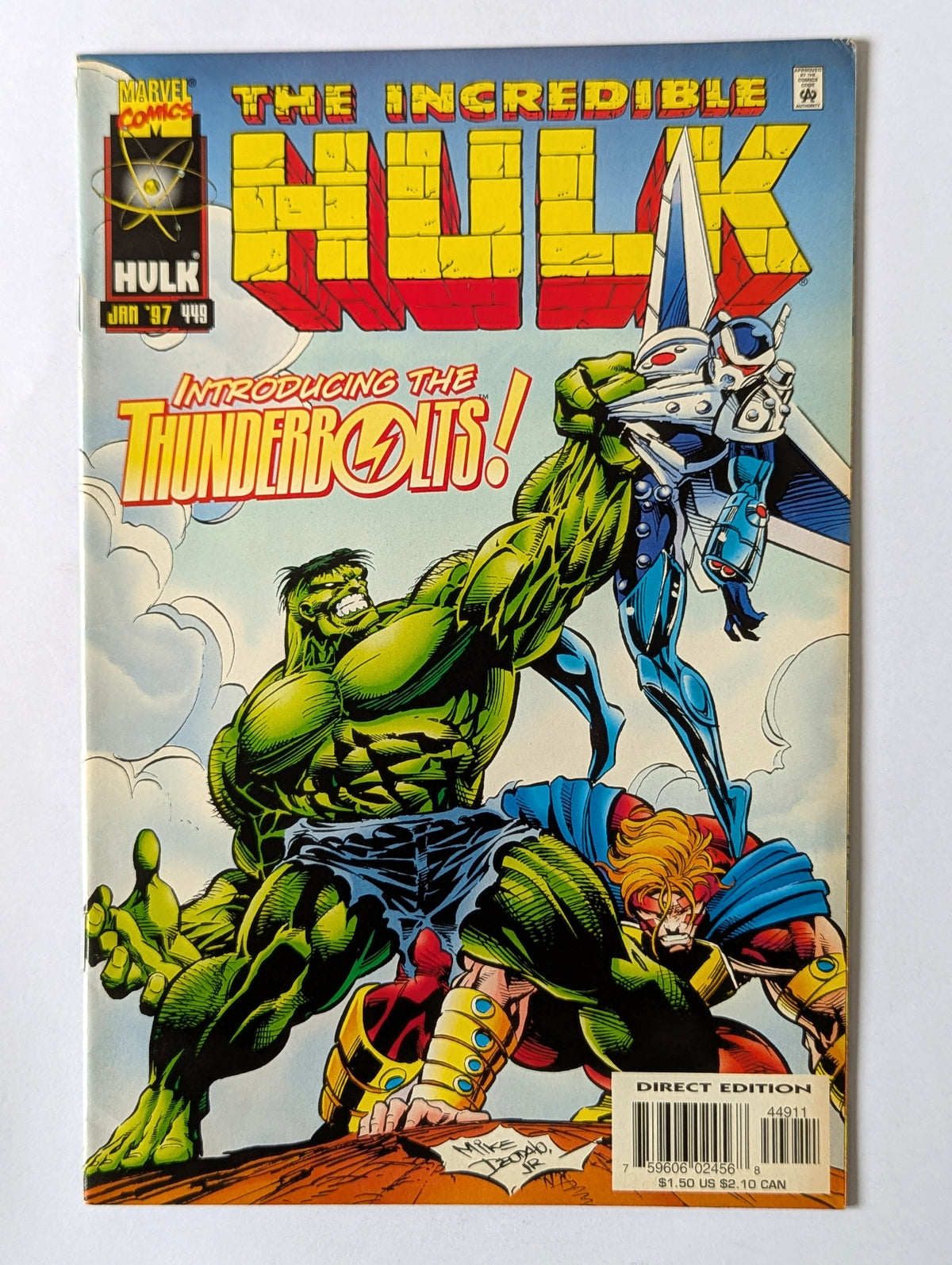 Incredible Hulk #449 Marvel Comic Book