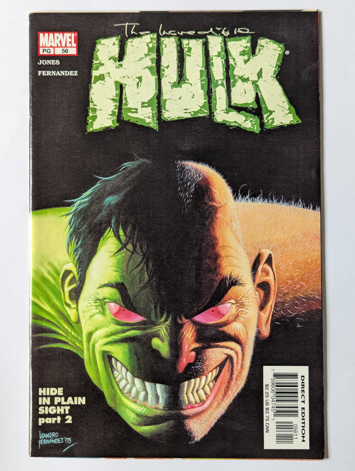 Incredible Hulk #56 Marvel Comic Book
