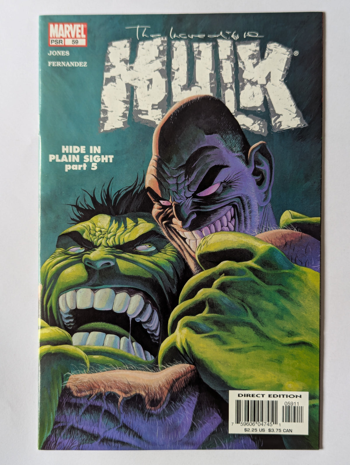 Incredible Hulk #59 Marvel Comic Book