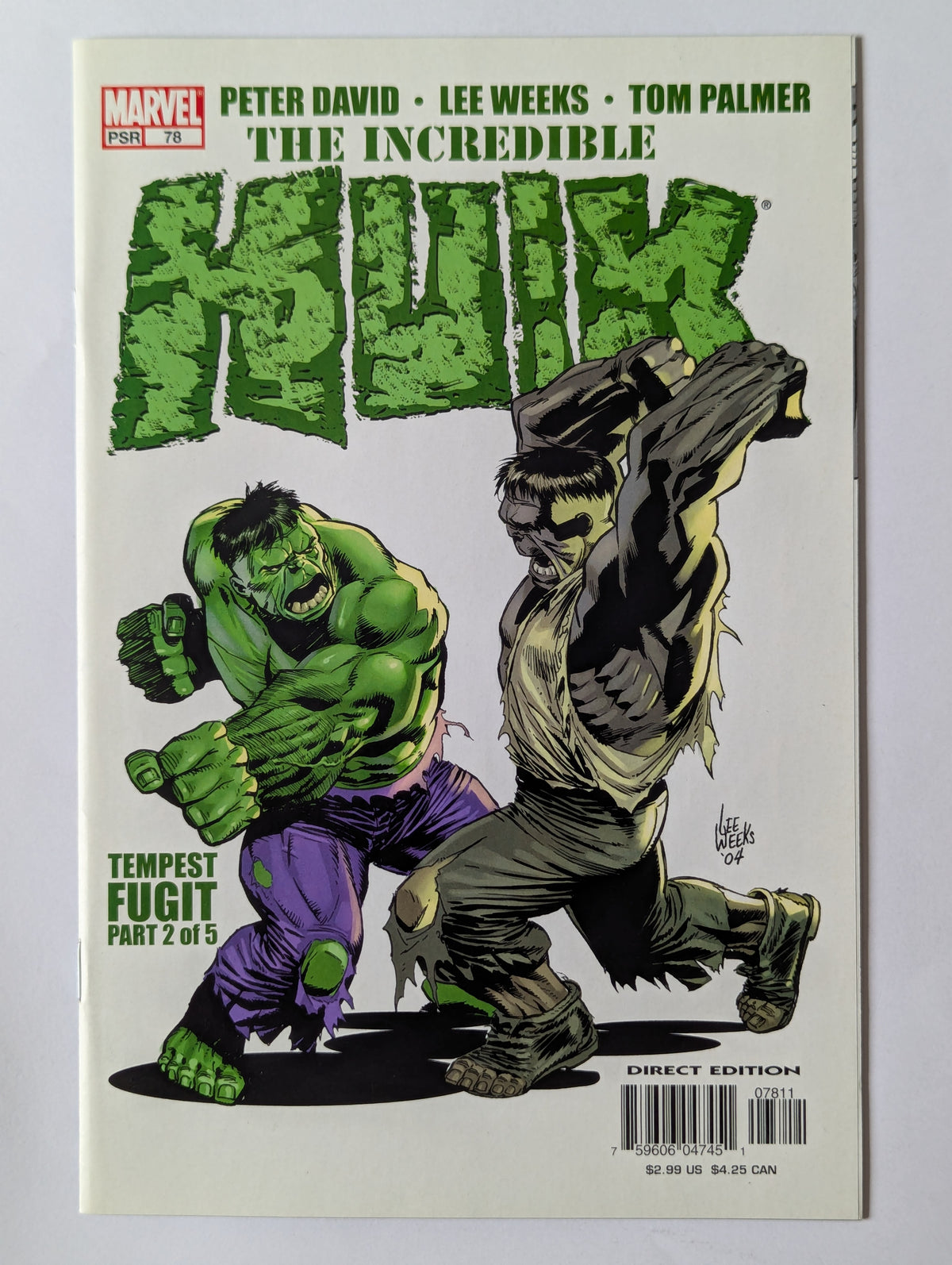 Incredible Hulk #78 Marvel Comic Book