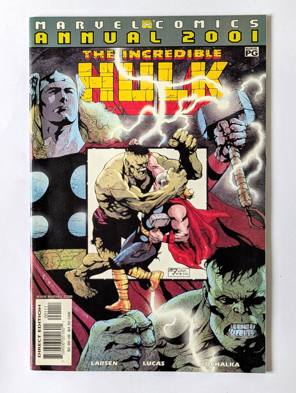 Incredible Hulk Annual 2001 Comic Book