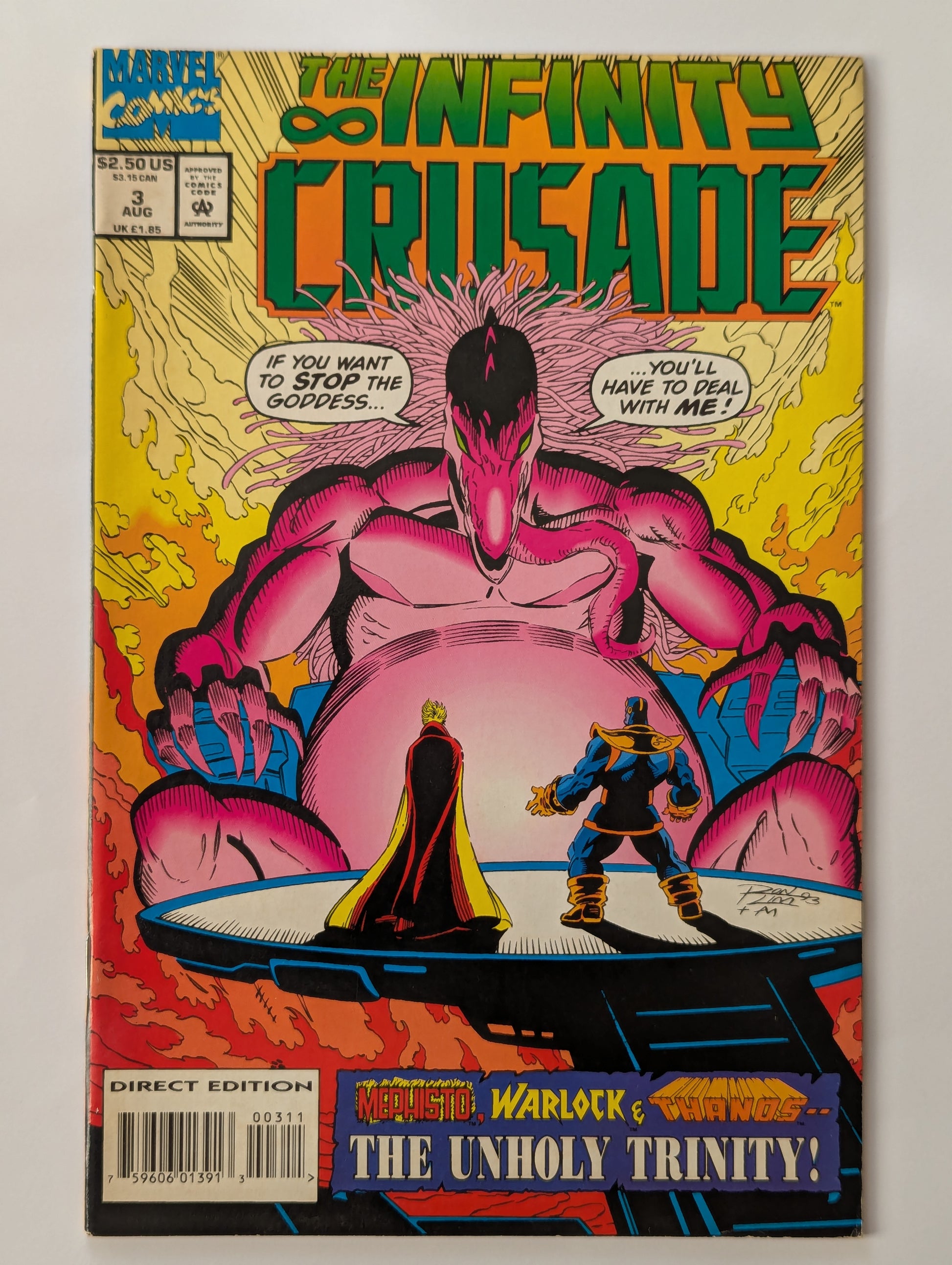Infinity Crusade #3 Marvel Comic Book